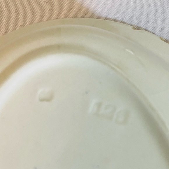 Antique Yuan Wood & Sons England Oval Deep Dish 10x7.25 Inches Blue & White - Picture 7 of 13